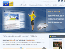 Tablet Screenshot of fgkdesign.cz